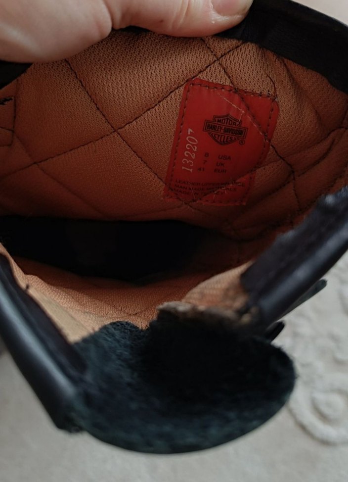 Siyah Harley Davidson Bot - Görsel 3