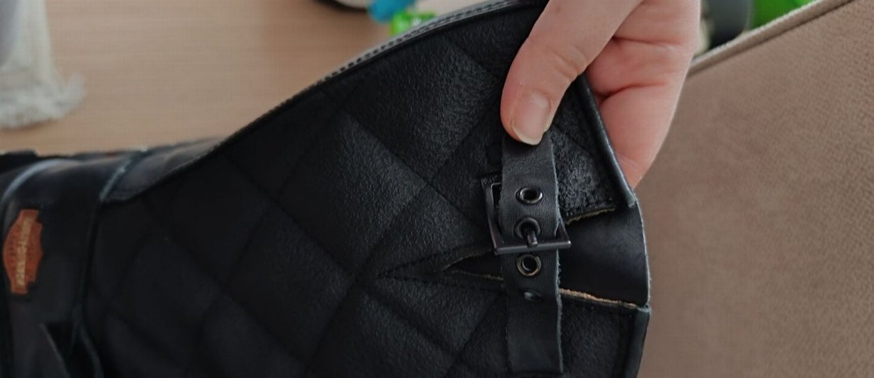 Siyah Harley Davidson Bot - Görsel 4