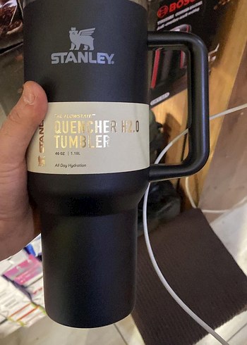 Stanley Quencher H2.0 Siyah Termos Bardak