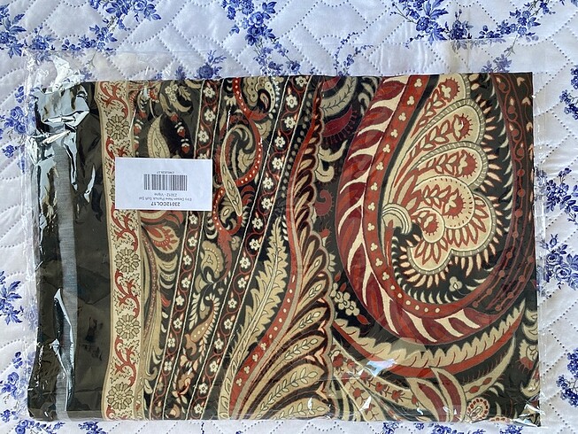 ETRO DESEN NEW PAMUK SOFT ŞAL VİŞNE