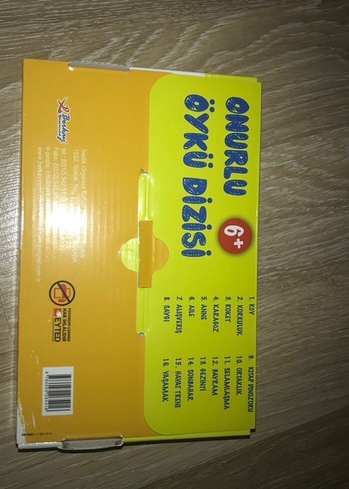 Onurlu Öykü Dizisi (16 Kitap) Berkay Yayıncılık - Görsel 5