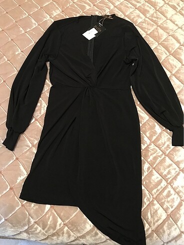 m Beden Jarse Kruvaze Elbise Tunik (Bella İstanbul)