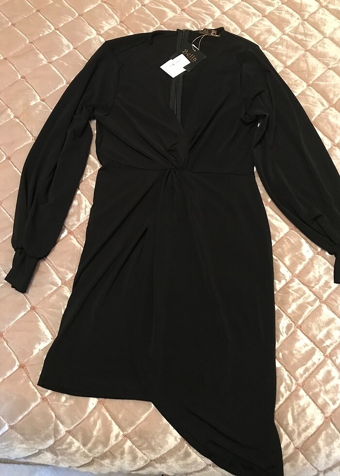 Jarse Kruvaze Elbise Tunik (Bella İstanbul) - Görsel 3