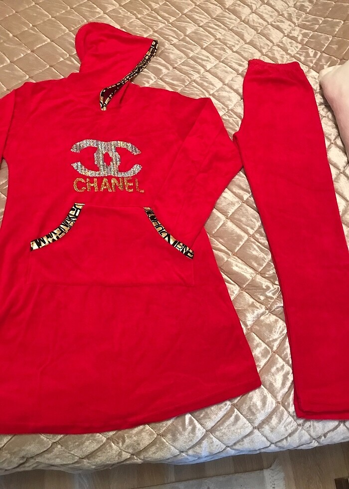 Kadife Eşofman Takımı (Birinci Sınıf) Marka Temsilidir - Görsel 4