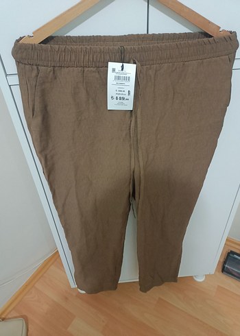 Kahverengi Kadın havuç Pantolon - Görsel 6