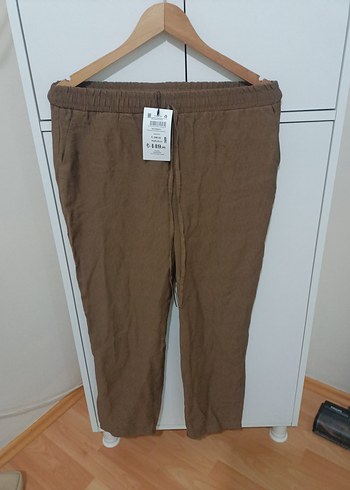 Kahverengi Kadın havuç Pantolon - Görsel 5