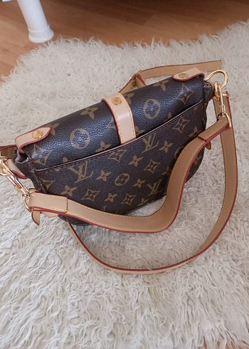 YSL  Kahverengi Deri Kadın Çanta - Görsel 7