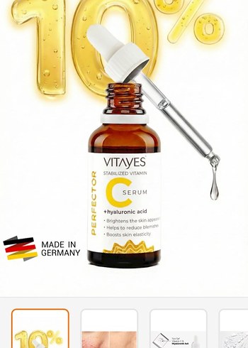 Vitayes Hyaluronik Asitli Anti-Aging Serum - Görsel 2