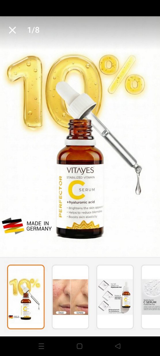 Vitayes Hyaluronik Asitli Anti-Aging Serum - Görsel 2