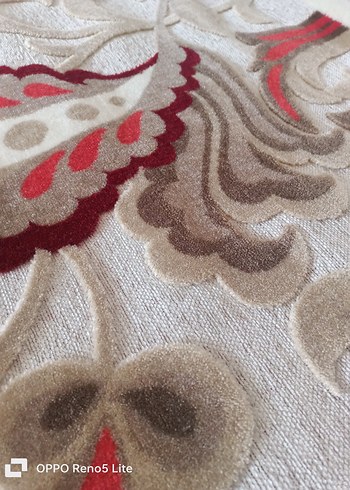 Bohem Desenli Gri Kahverengi Halı - Görsel 6