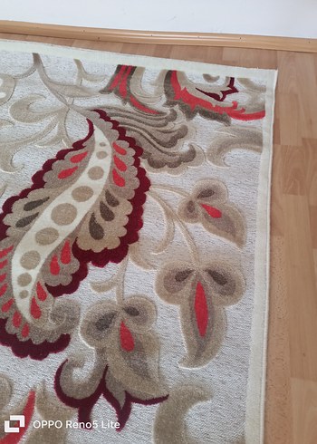 Bohem Desenli Gri Kahverengi Halı - Görsel 5