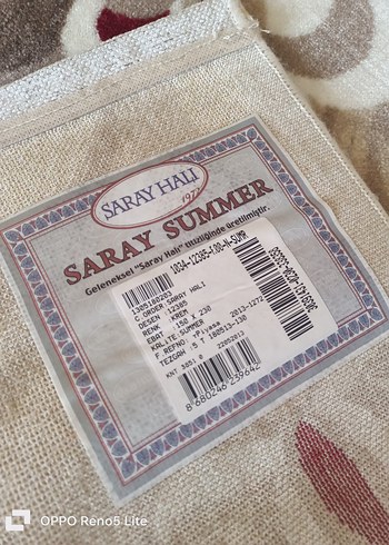 Bohem Desenli Gri Kahverengi Halı - Görsel 4