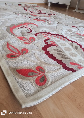 Bohem Desenli Gri Kahverengi Halı - Görsel 7