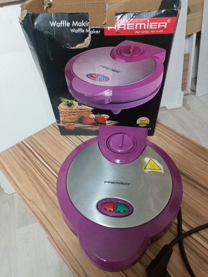 Mor Waffle Makinesi Premier - Görsel 3