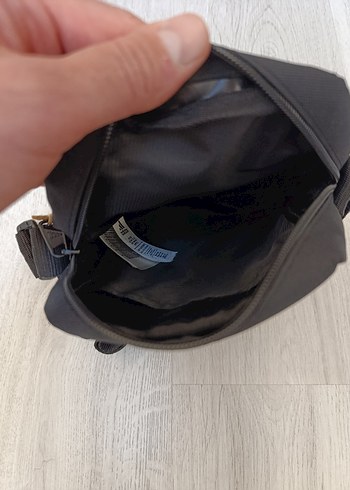 Beden siyah Renk adidas Siyah Baskılı Erkek Omuz Çantası