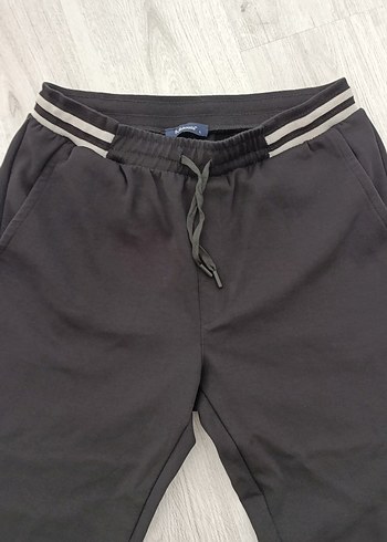 Gri unisex  Eşofman Altı - Görsel 2