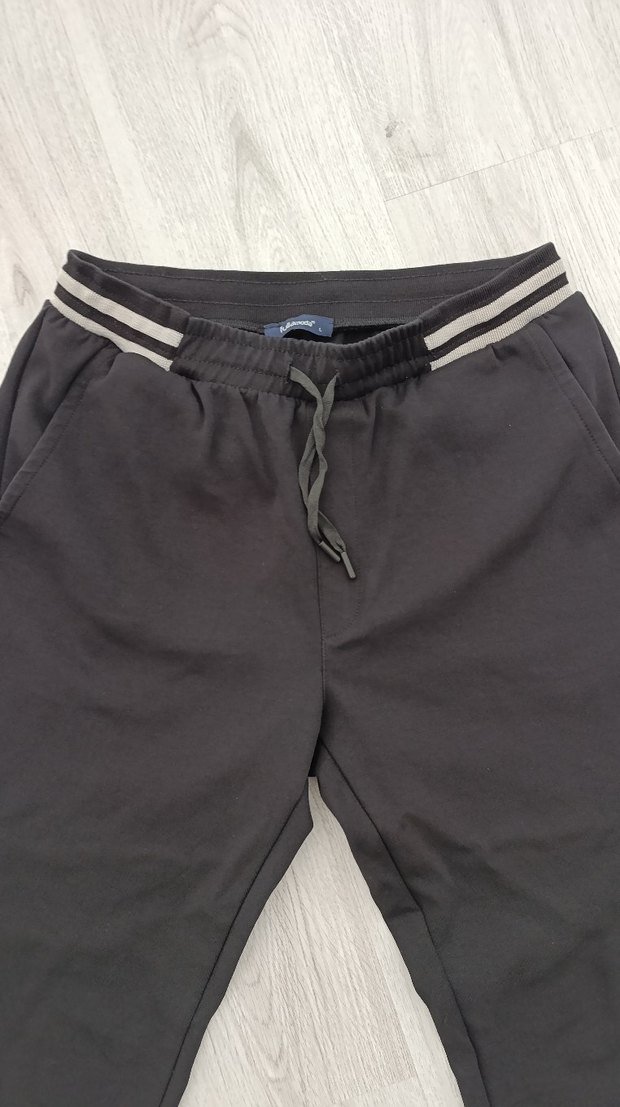 Gri unisex  Eşofman Altı - Görsel 2