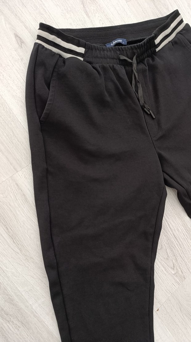 Gri unisex  Eşofman Altı - Görsel 3