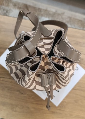 Beymen Bej Zebra Desenli Kadın Çanta - Görsel 5