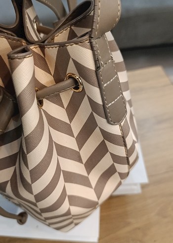 Beymen Bej Zebra Desenli Kadın Çanta - Görsel 4