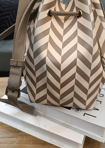 Beymen Bej Zebra Desenli Kadın Çanta - Görsel 7