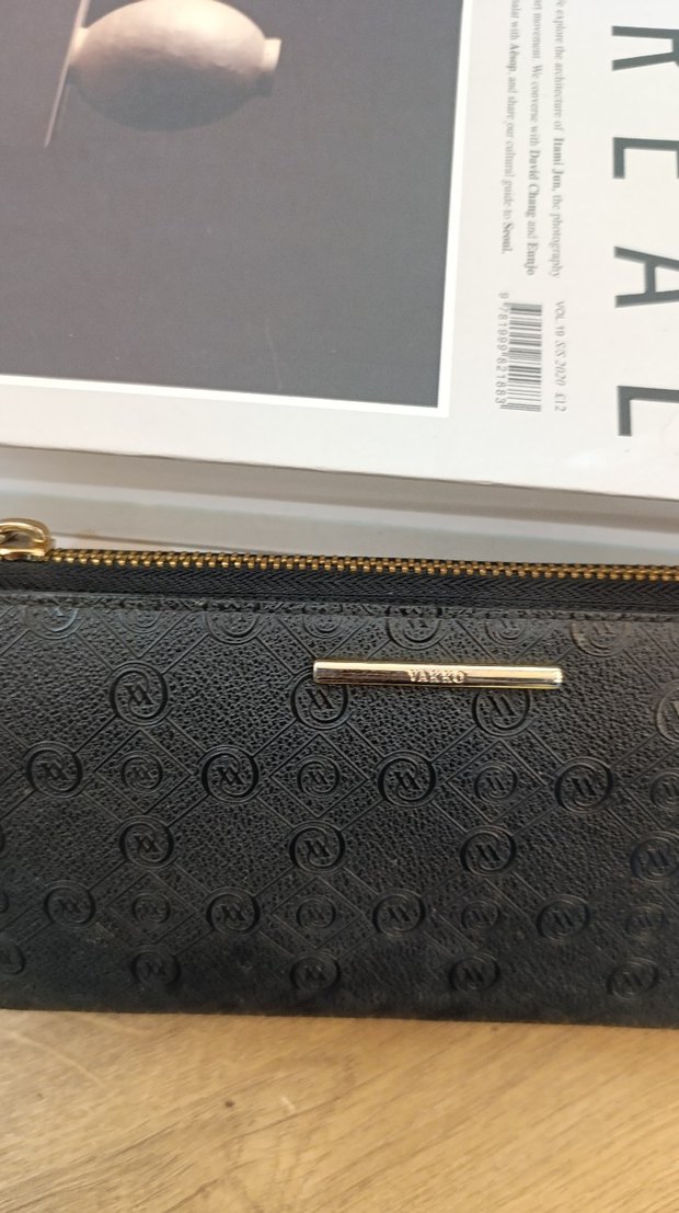 Vakko Fermuarlı Siyah Kadın Cüzdan - Görsel 2
