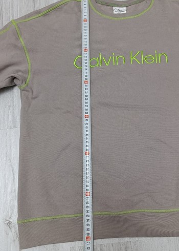 Calvin Klein Gri Erkek Sweatshirt - Görsel 6