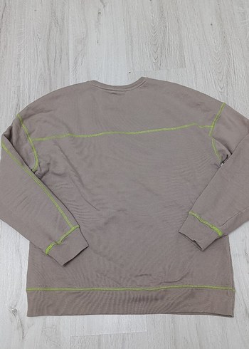 Calvin Klein Gri Erkek Sweatshirt - Görsel 3