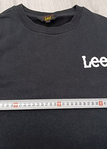 Lee Erkek  Gri Uzun Kollu Sweatshirt - Görsel 5