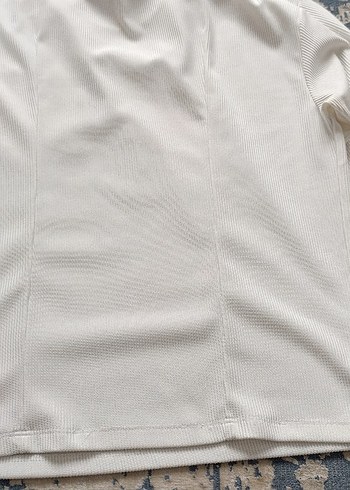 avva Erkek Beyaz Uzun Kollu sweatshirt - Görsel 4