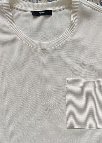 avva Erkek Beyaz Uzun Kollu sweatshirt - Görsel 2