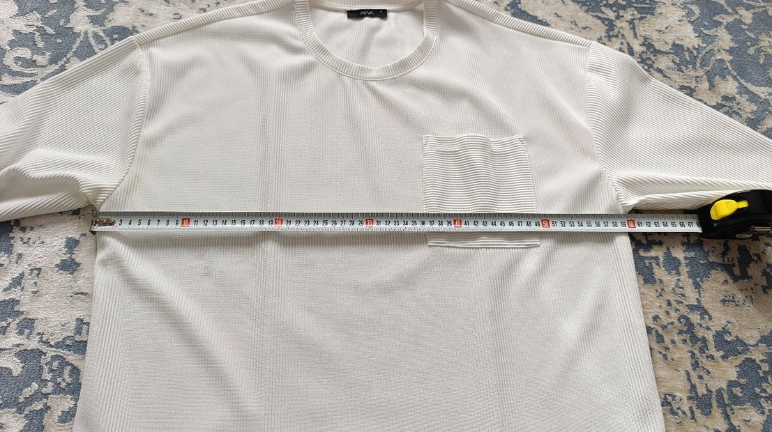 avva Erkek Beyaz Uzun Kollu sweatshirt - Görsel 5