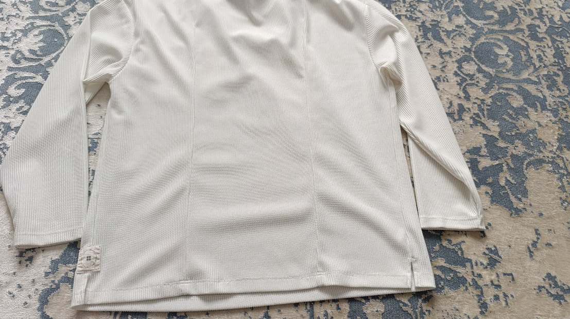 avva Erkek Beyaz Uzun Kollu sweatshirt - Görsel 4