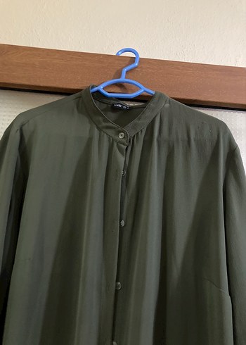 Uzun Kesim, Geniş Kesim, Keten Kadın Tunik - Görsel 3