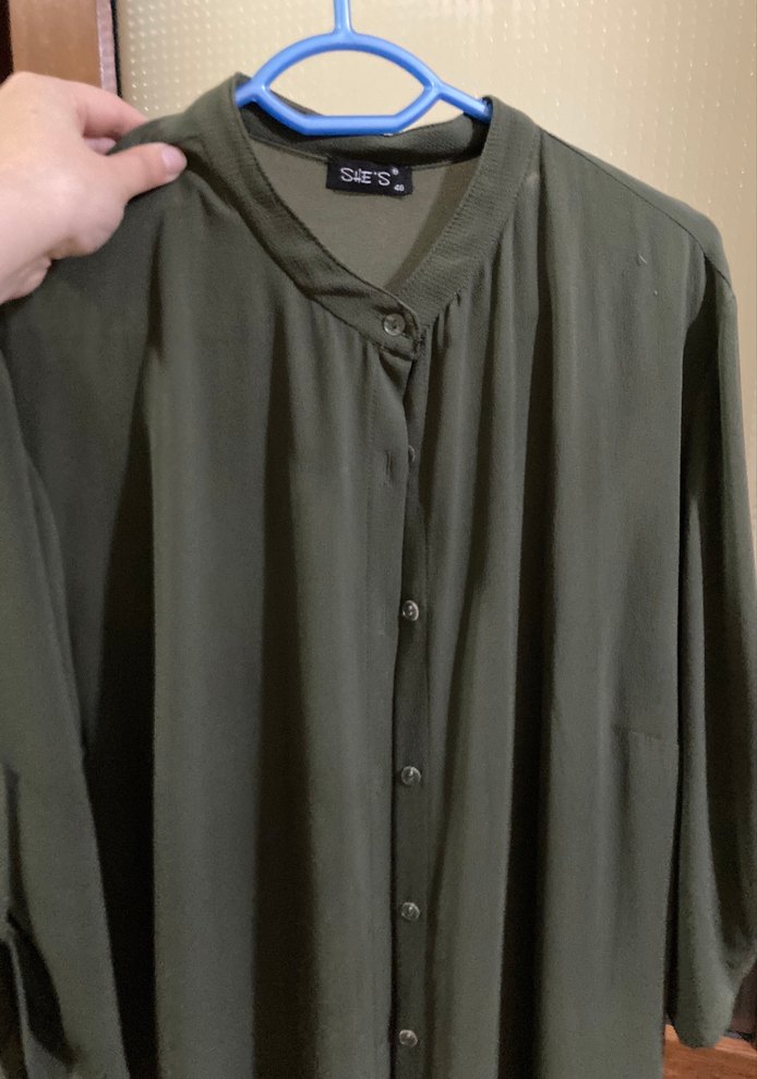 Uzun Kesim, Geniş Kesim, Keten Kadın Tunik - Görsel 5