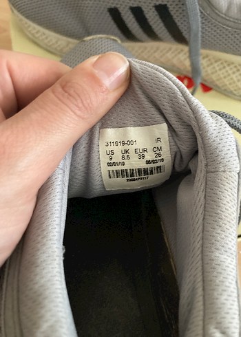 Gri Adidas Bağcıklı Kadın Spor Ayakkabı - Görsel 5