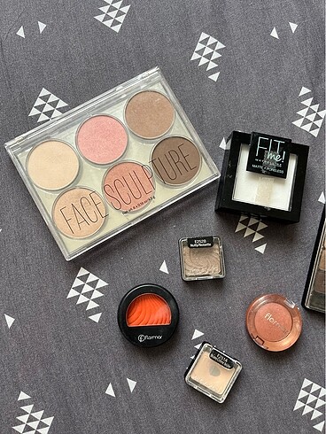 Far paletleri ve allık seti - Görsel 6