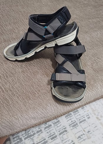 Gri Erkek Kayışlı Spor Sandalet - Görsel 5