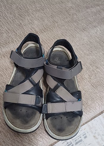 Gri Erkek Kayışlı Spor Sandalet - Görsel 4