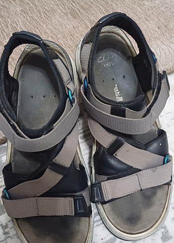 Gri Erkek Kayışlı Spor Sandalet - Görsel 9