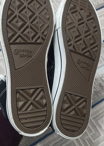 39 Beden siyah Renk Converse Siyah Kadın Spor Ayakkabı
