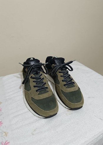 Hogan Erkek Haki Mesh & Süet Spor Ayakkabı - Görsel 3