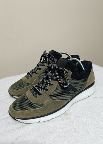 Hogan Erkek Haki Mesh & Süet Spor Ayakkabı - Görsel 2