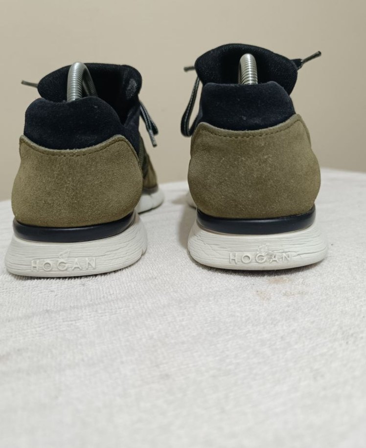 Hogan Erkek Haki Mesh & Süet Spor Ayakkabı - Görsel 4