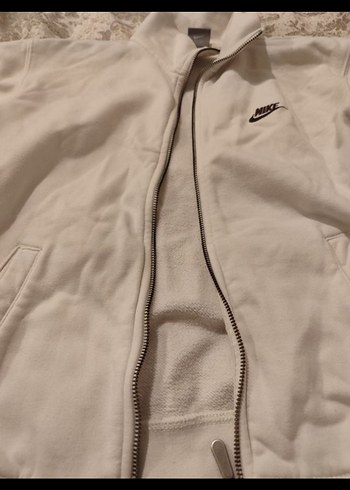 Beyaz Nike Baskılı Erkek çocuk Sweatshirt - Görsel 3