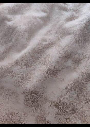 Uzun Süet Kadın Yelek, Kürklü Detaylı - Görsel 3