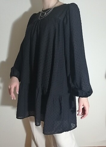 Siyah tunik 