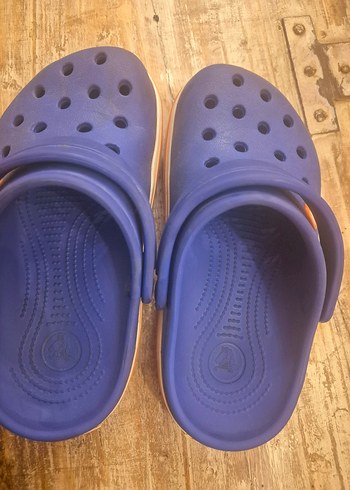 34 Beden Crocs Erkek Çocuk Mavi Terlik