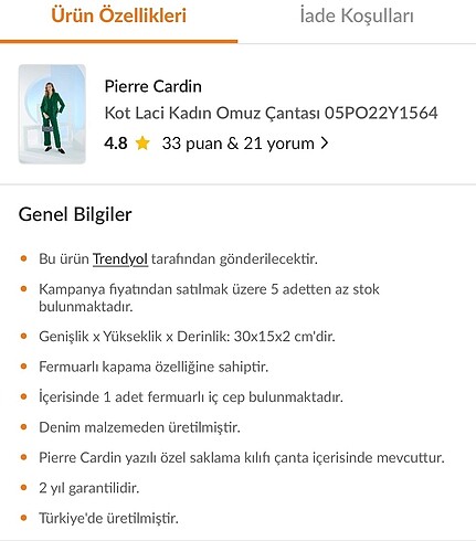 Pierre Cardin Pierre Cardin çanta