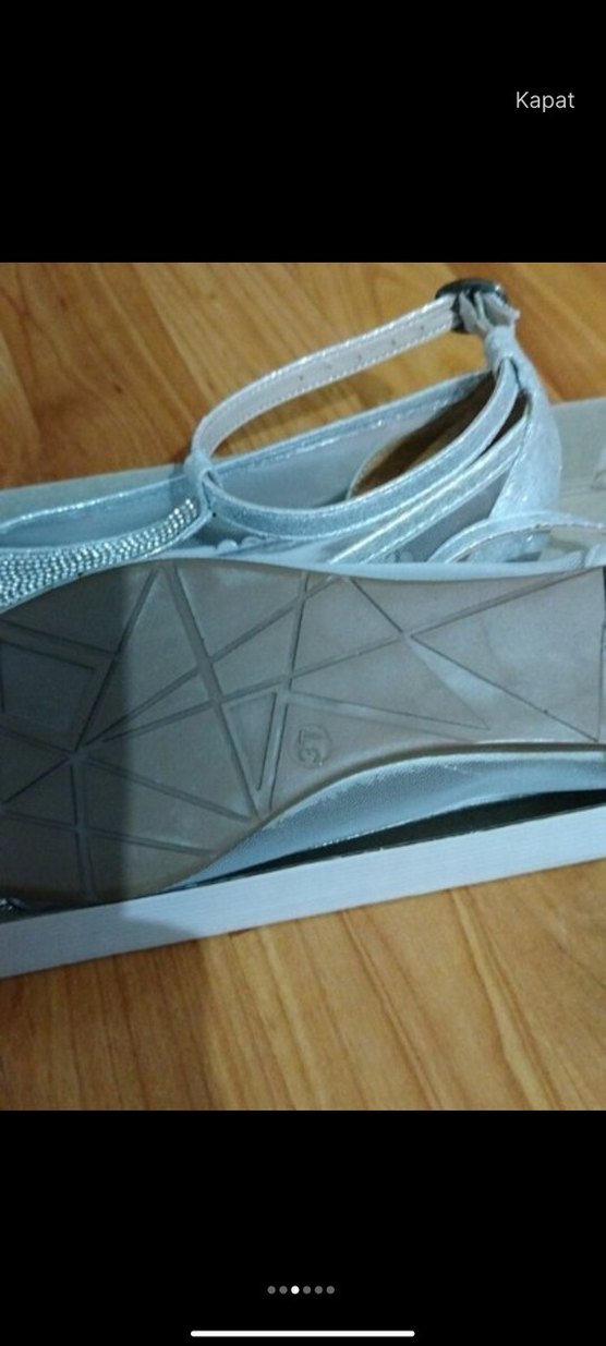 gri taşlı babet - Görsel 5